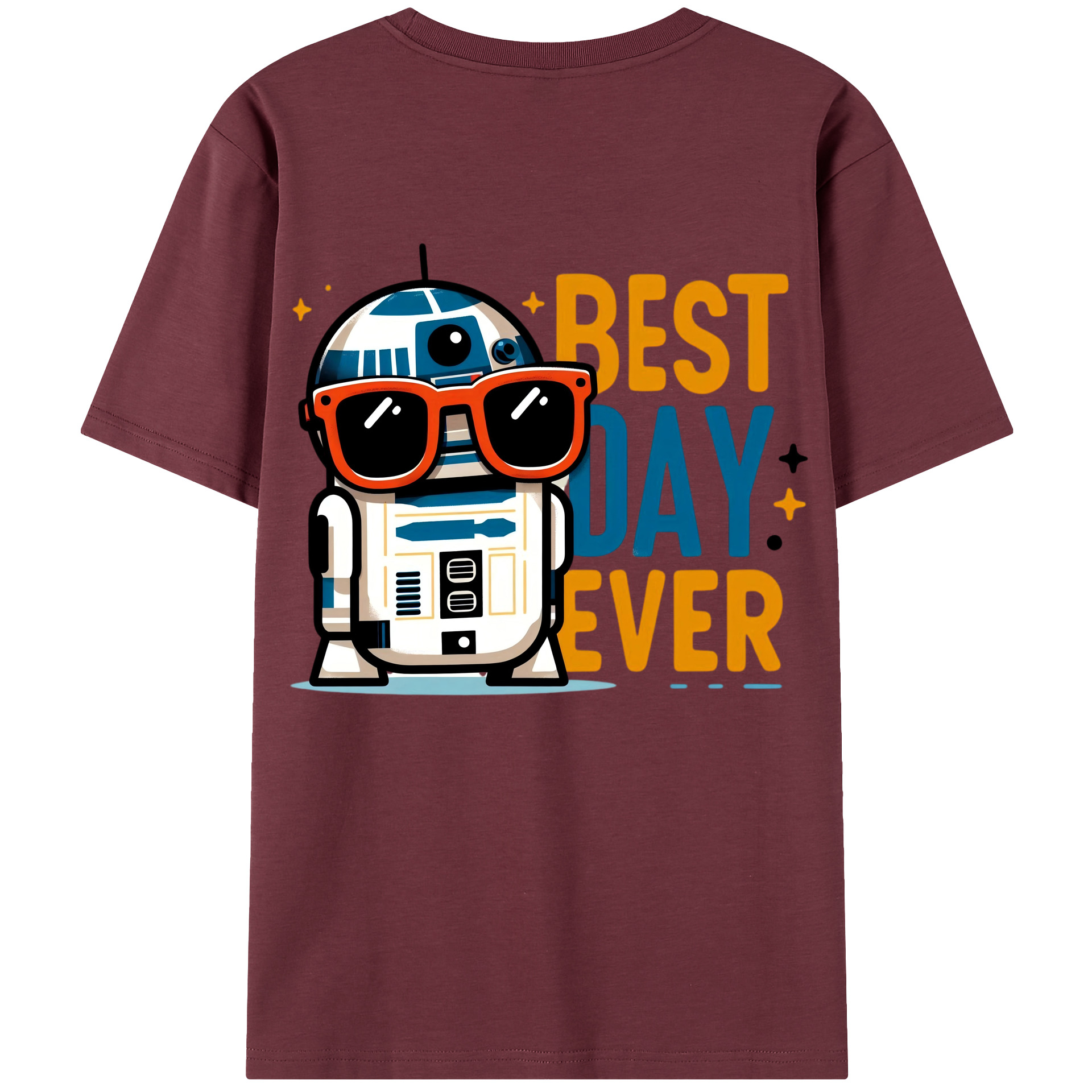 （画像用） スター・ウォーズ Star Wars 綿100％半袖Tシャツ（背面プリント）